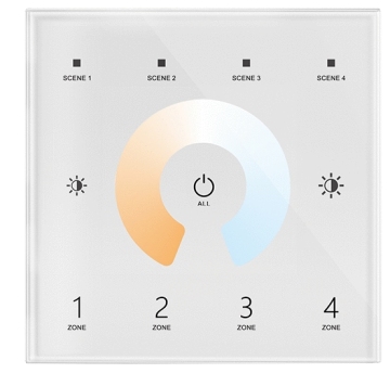 Skydance T12 2.4G RF Wireless Remote Control DMX Master Dimmer Panel