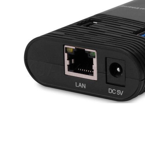 6-Port USB 3.0 HUB with Ethernet Adapter
