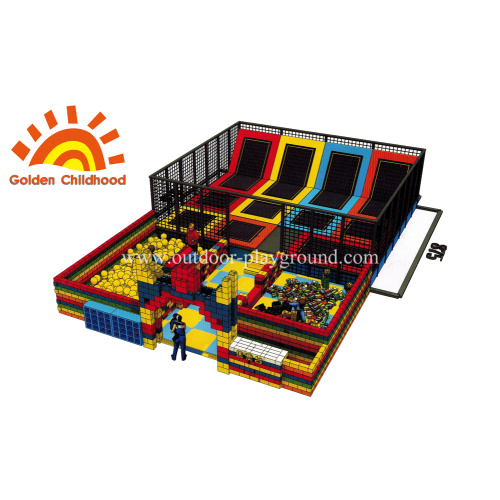 Trampolin Rectangular Gimnastik Dalam Dalaman