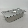 Gastronorm stainless steel 1/3 100mm tray sealable lid