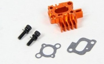 Cnc Orange Aluminum Intake Spacer 