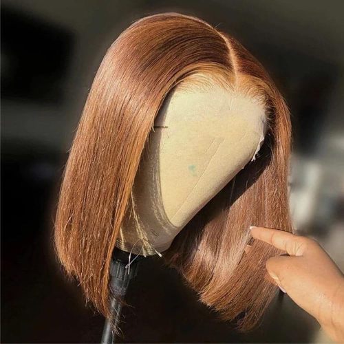 Brown Bob 13X4 Lace Front Wig