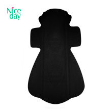 Black 285mm Bamboo Charcoal Lady Feminine Pad