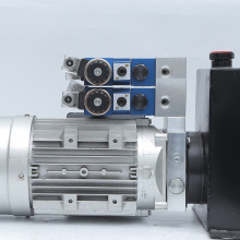 AC double motor hydraulic pump unit hydraulic system