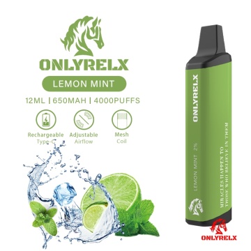 Onlyrelx Max Mesh Coil 4000Puffs Disposable Vape