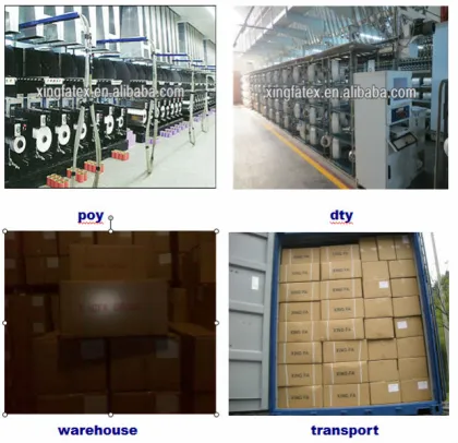 polyester lycra covered yarn