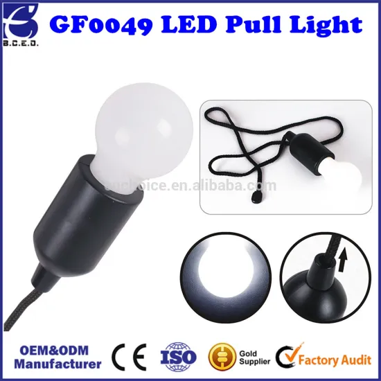 Pull Lights - Set of 3 - Hanging Lights for Under Cabinet Light Bulbs, Closet Light Set