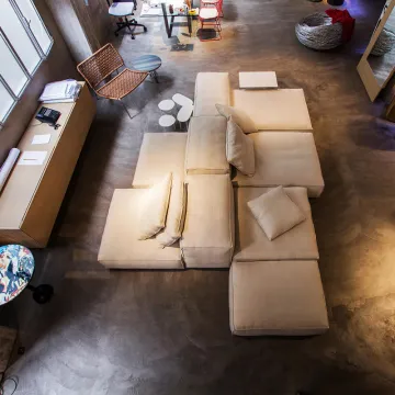 Fabric Modular Couches Sectional sofa