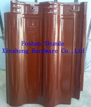 New Style Traditional Ceramic Roof Tiles for Sale (300*400)
