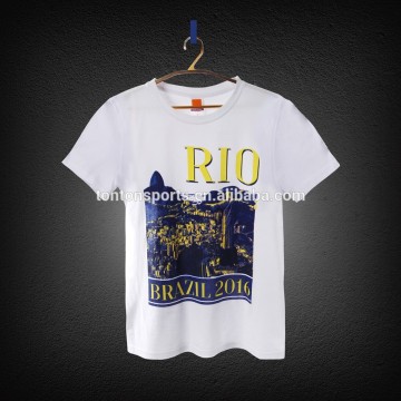 2016 new style screen print t shirt wholesale