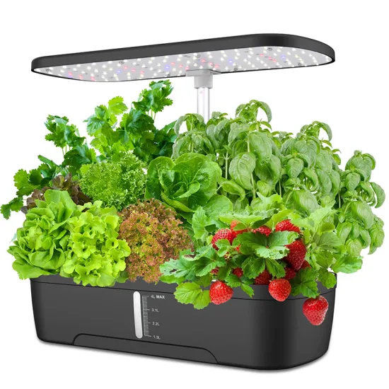 Adjustable Spectrum LED Grow Light Hydroponic System for Indoor Gardening