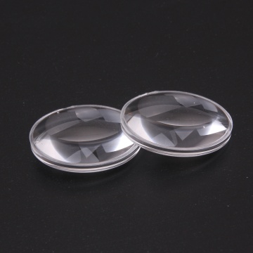High Quality 37mm Plastic Aspheric PMMA Lens Double Convex Spherical Optical VR Cardboard 3D Glasses