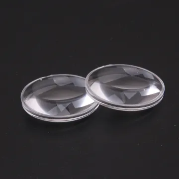 High Quality 37mm Plastic Aspheric PMMA Lens Double Convex Spherical Optical VR Cardboard 3D Glasses