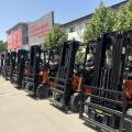 4 Wheels 3 ton electric forklift with CE