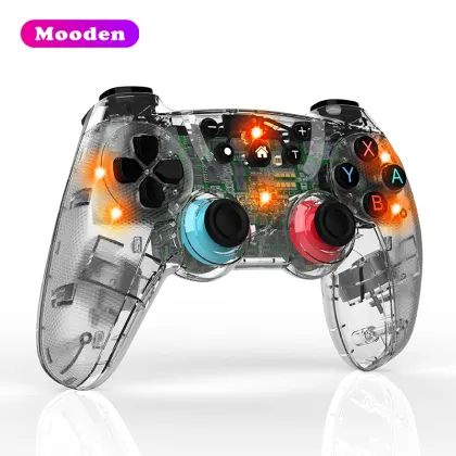 L CM-615 Transparent Design BT Wireless Gamepad Controller