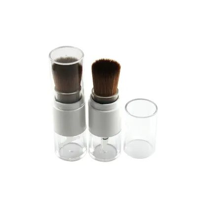 Plastic Loose Powder Brush Container - TM-P1204