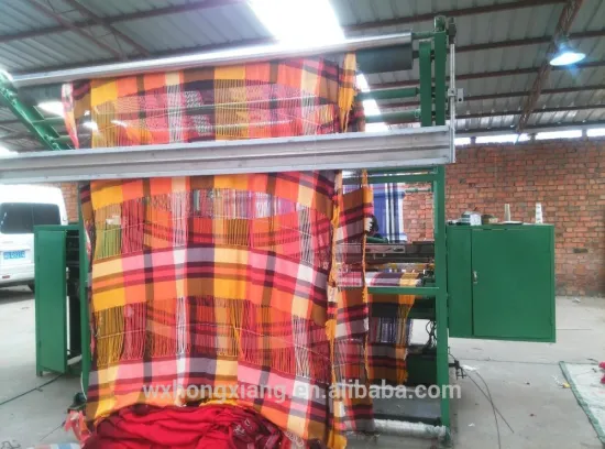 Textile Scarf Carpet Tassel Fringe Twisting Machine