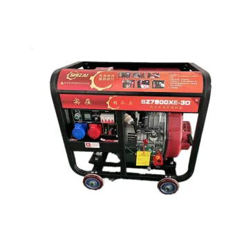 SHIZAI 10 KW Electrostatic Generator Price Portable Silent Electric Diesel Generators