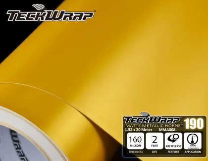 4.8mil Hornet Metallic Car Body Vinyl Wrap