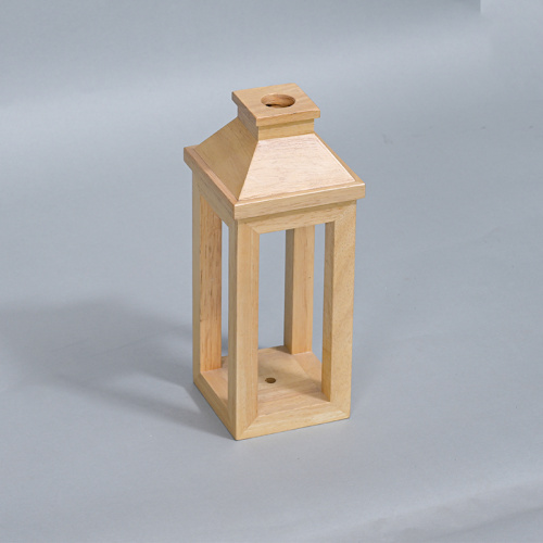 Modern Table Lamp Base with Wooden Finish