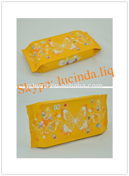Standard Alcohol-free Scented Facial Wet Tissues OEM Welcomed