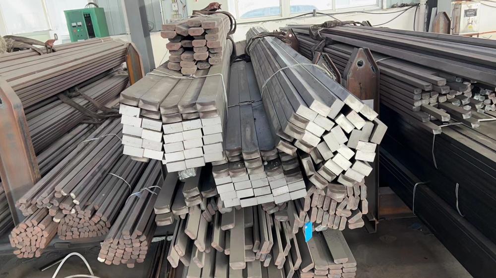 Flat steel with thickness