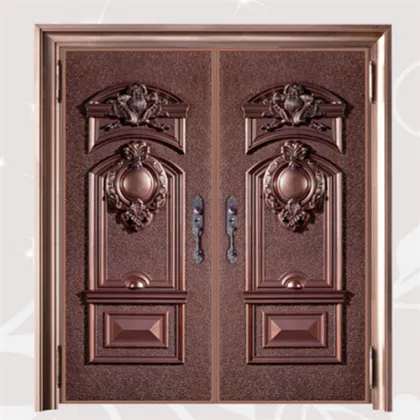 Main Entrance Security Copper Door Steel Door