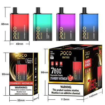 Engångs vape grossist Poco BM 7000 puffar