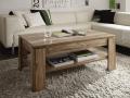 table basse en onyx moderne en bois