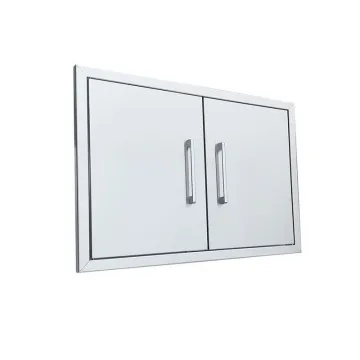 Factory Supply Outdoor Kitchen Door 201 304 Stainless Steel Bbq Doors Heavy Duty Bbq Access Door