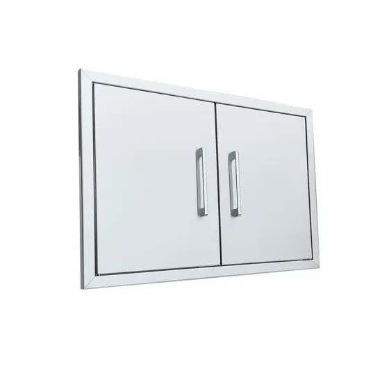 Factory Supply Outdoor Kitchen Door 201 304 Stainless Steel Bbq Doors Heavy Duty Bbq Access Door