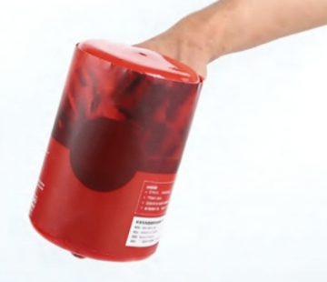 Throwing-type fire extinguishing device