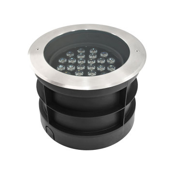 Adjustable angle ip65 ground buried deck underground light