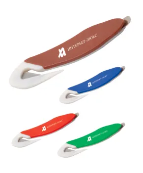 Custom Logo Plastic Staple Remover and Letter Opener