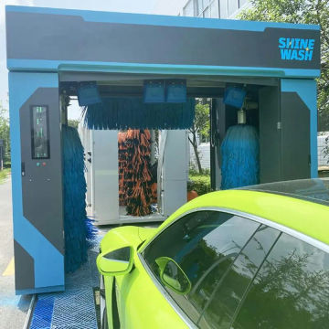 5 borstels automatische rollover carwash machine