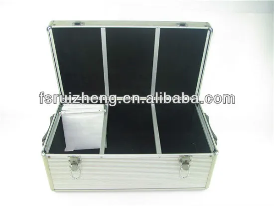 Silver stripe ABS CD case RZ-C502