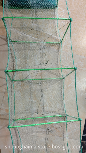 Affordable Mud Culture Farming Supplies: Collapsible Fishing Traps and Crab Traps with Steel Wire Frames