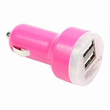 Car Chargers, Compliant with CE Standards and RoHS Directive