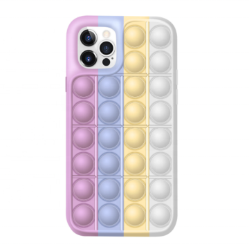 3D-siliconen regenbooghoes voor iPhone 11