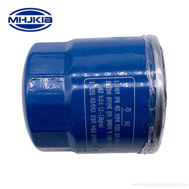 Oil Filter 26300-02502 For Hyundai I20 Kia RIO