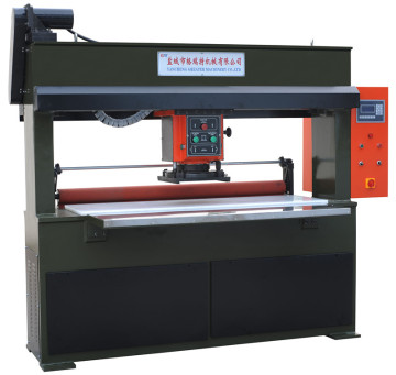 Schleifpapier-Laufschneidemaschine mit Doppelrollen-Zuführsystem