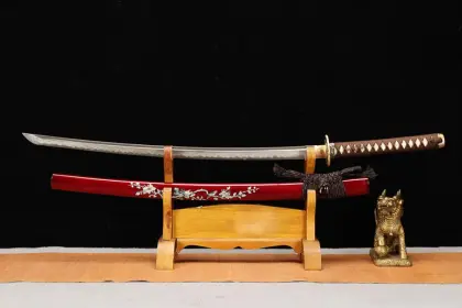 T10 Burnt Blade Polished Samurai Sword - Skylark