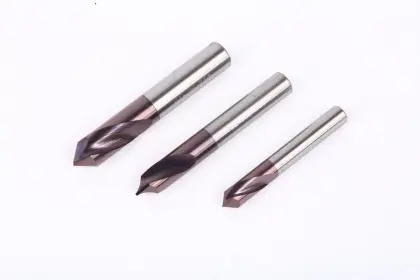 Solid Carbide Spot Drill Bits Chamfer NC Drills