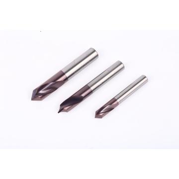 Solid Carbide Spot Drill Bits Chamfer NC Drills