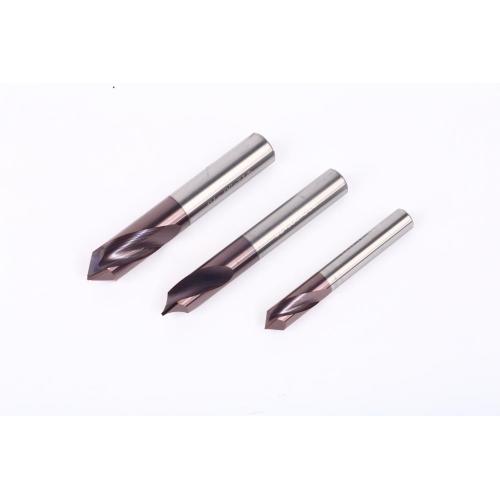 Solid Carbide Spot Drill Bits Chamfer NC Drills