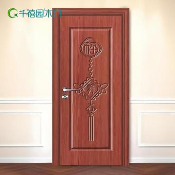 Novo isolamento acústico de porta de quarto em estilo chinês