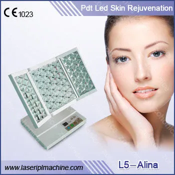 Freckle Removal Skin Rejuvenation Machine Blue / Yellow / Red Light For Home