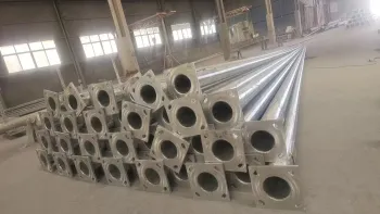 Steel Solar Street Lamp Pole