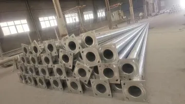 Steel Solar Street Lamp Pole
