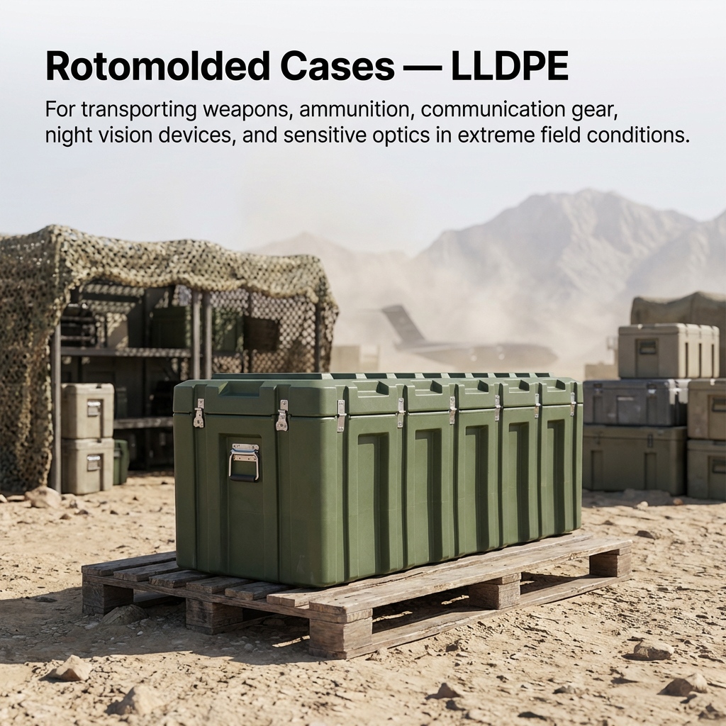 1866 ROTOMOLDED EQUIPMENT FOR DEFENCE